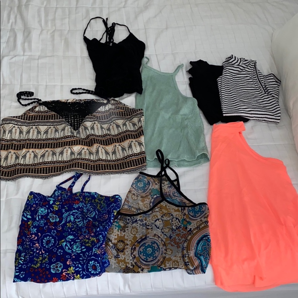 8 tops